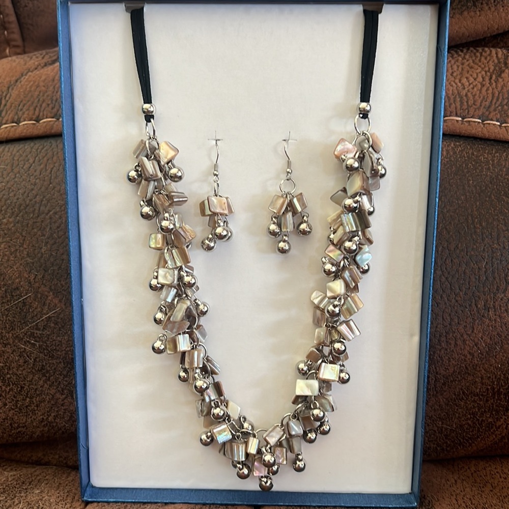 **NWOT** Beautiful Necklace & Earring Set